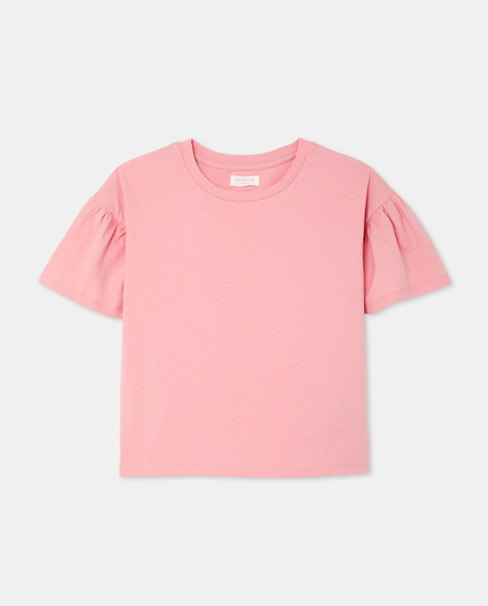 Camisola de Pijama com Estrutura 200 Rosa-4