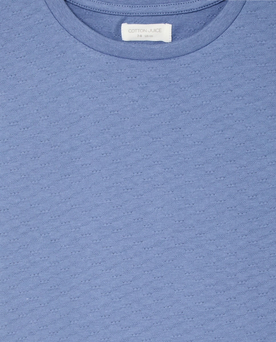 Camisola de Pijama com Estrutura 400 Azul-5