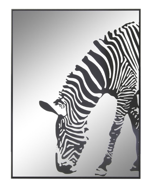 Imagen 0 de Espejo cristal y aluminio cebra