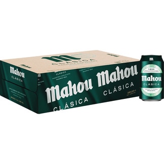 cerveza rubia original pack 28 latas 33 cl - Mahou Clasica