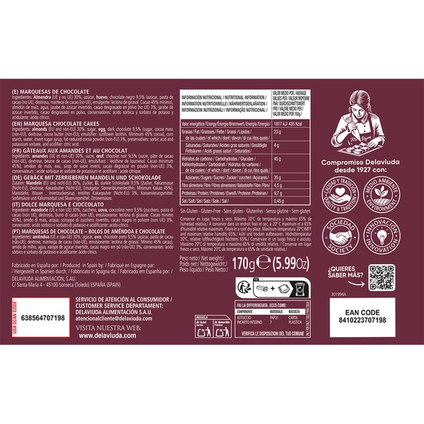 chocolate marquesas case 170 g