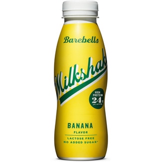 batido de proteínas sabor banana sin lactosa y sin azúcar añadido envase 330 ml - Barebells