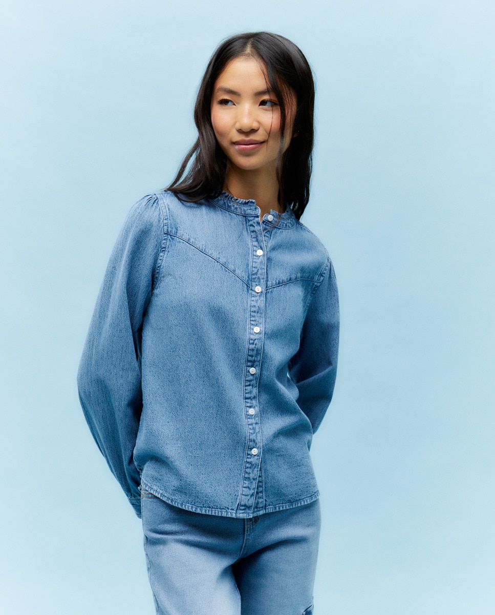 camisa vaquera mujer green coast
