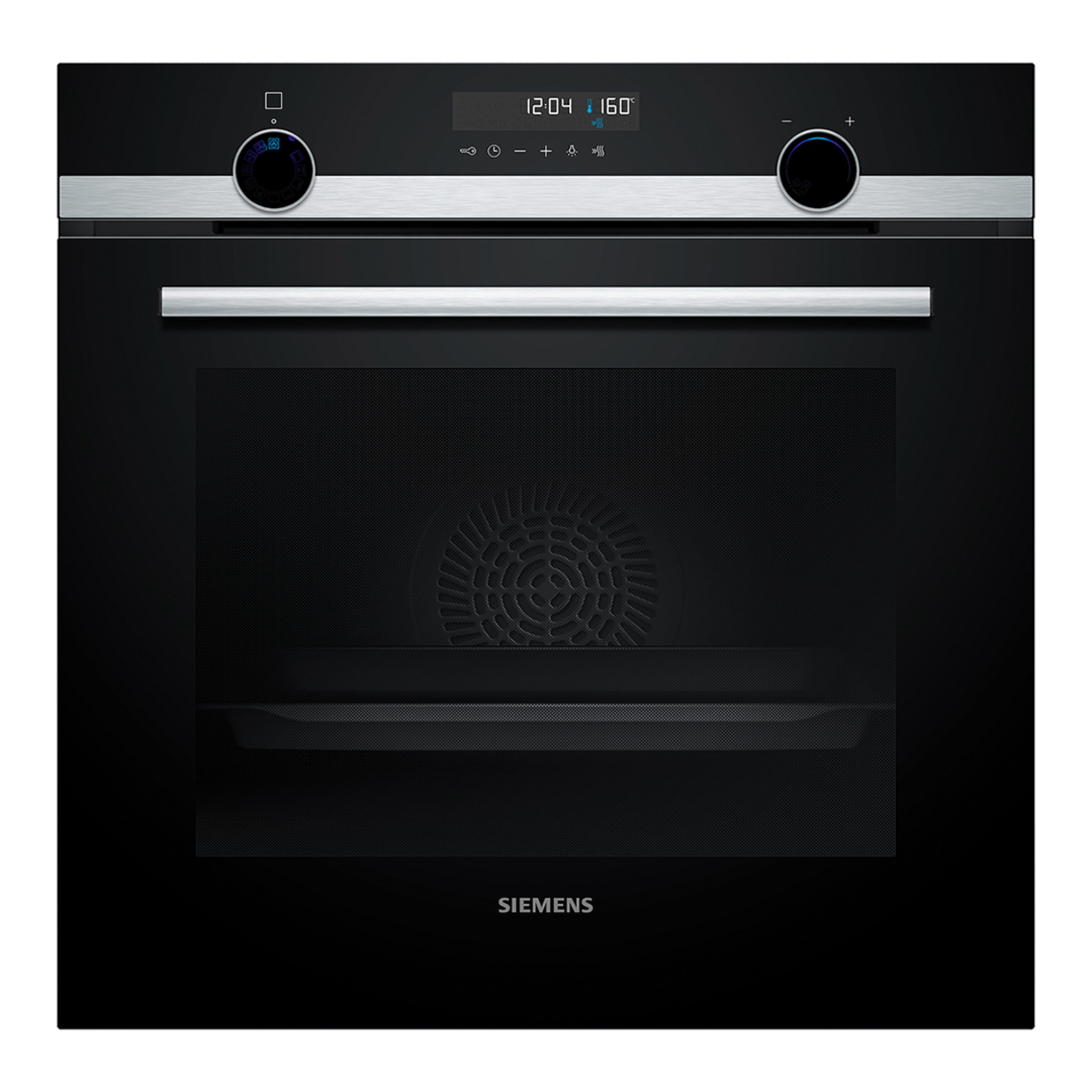 Horno multifunción Siemens pirolítico + hidrolítico - HB578GES3 (Reacondicionado Grado B) Negro/Inox-1