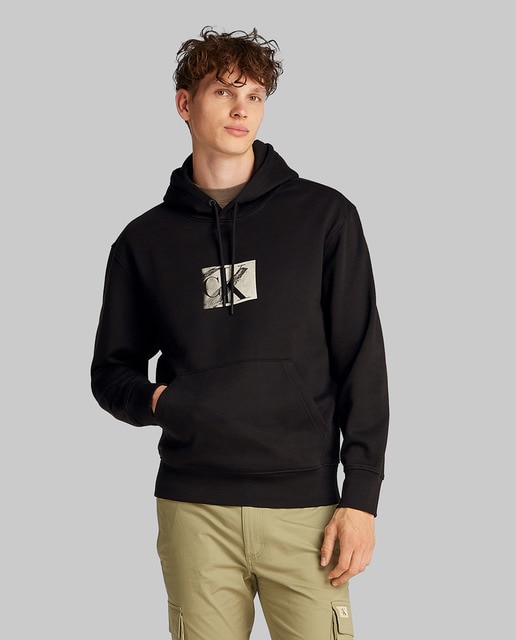 Imagen 0 de Sudadera hombre con capucha y monograma
