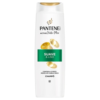 Champô Pro-V Active Nutri-Plex Suave e Liso embalagem 325 ml - Pantene