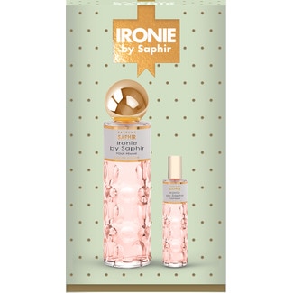 Conjunto Duplo Perfume Ironie 200 ml + 30 ml embalagem 1 unidade - Saphir