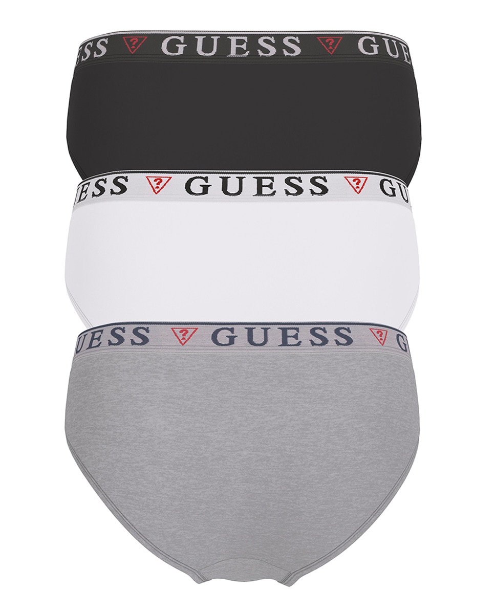 Pack de 3 Slips Fechados de Malha Multicolor-10