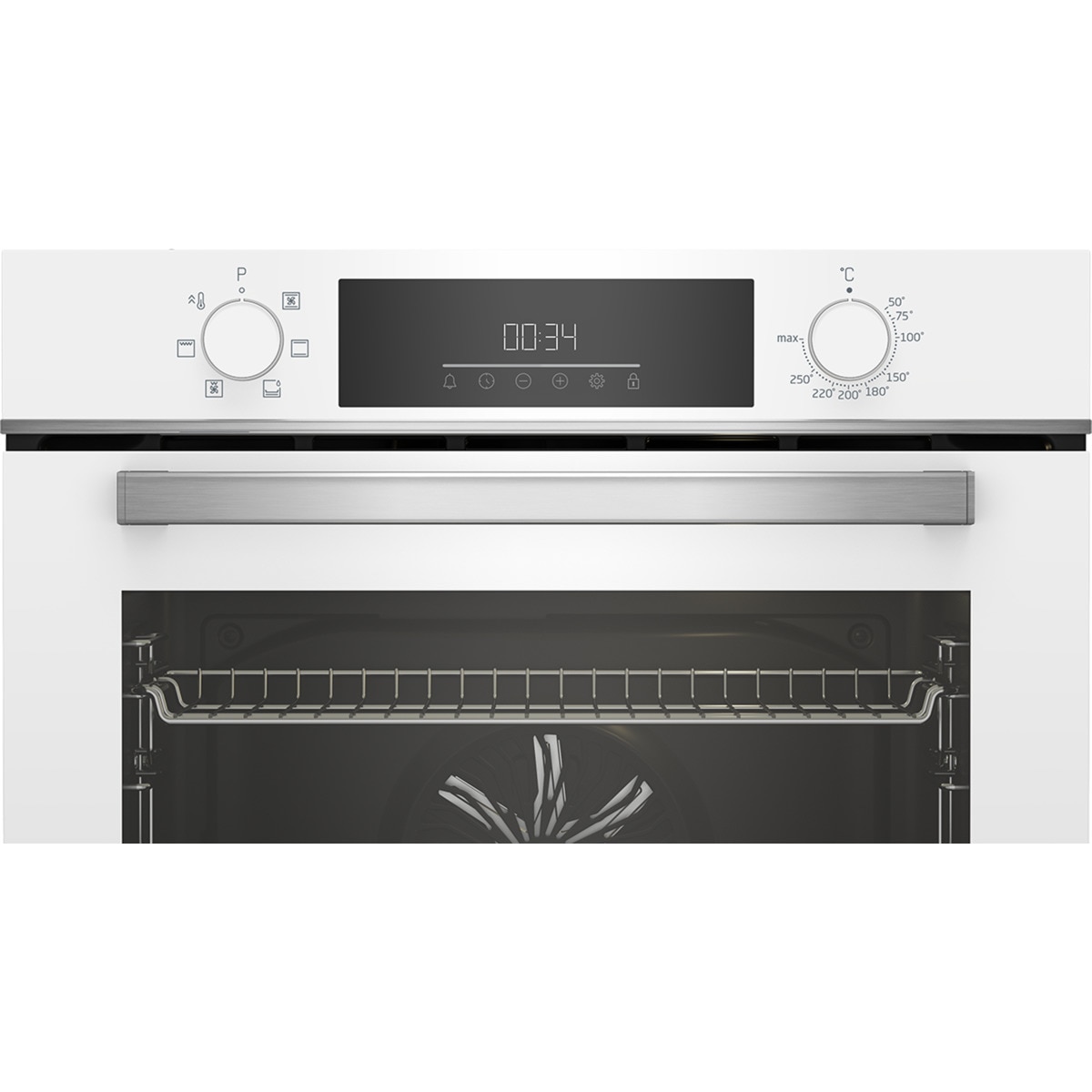 Horno multifunción Beko con 6 funciones - BBIE18300W Blanco-2