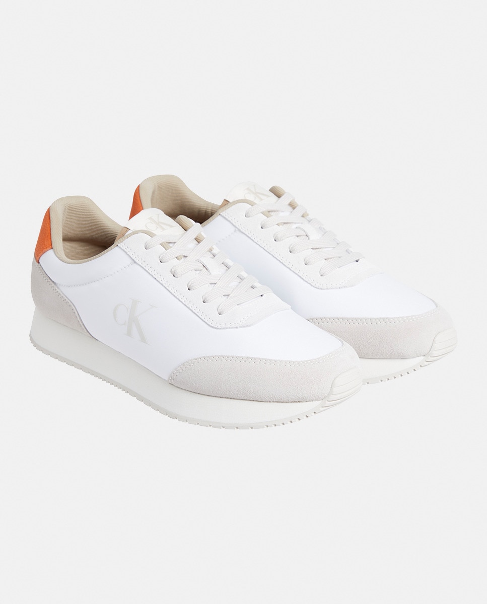 Sapatilhas Retro Estilo Runner Branco-7