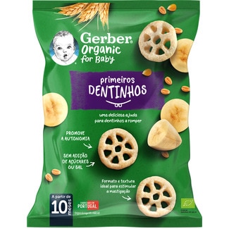 Puffs Bio Primeiros Dentinhos embalagem 28 g - Gerber
