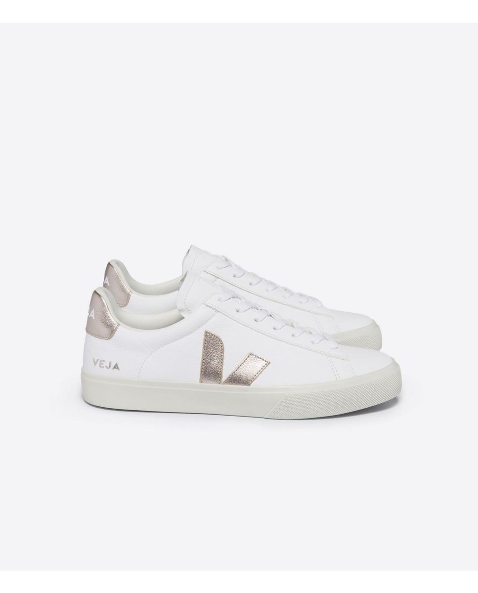 Imagem 0 de Sapatilhas Campo Leather Extra White Platine