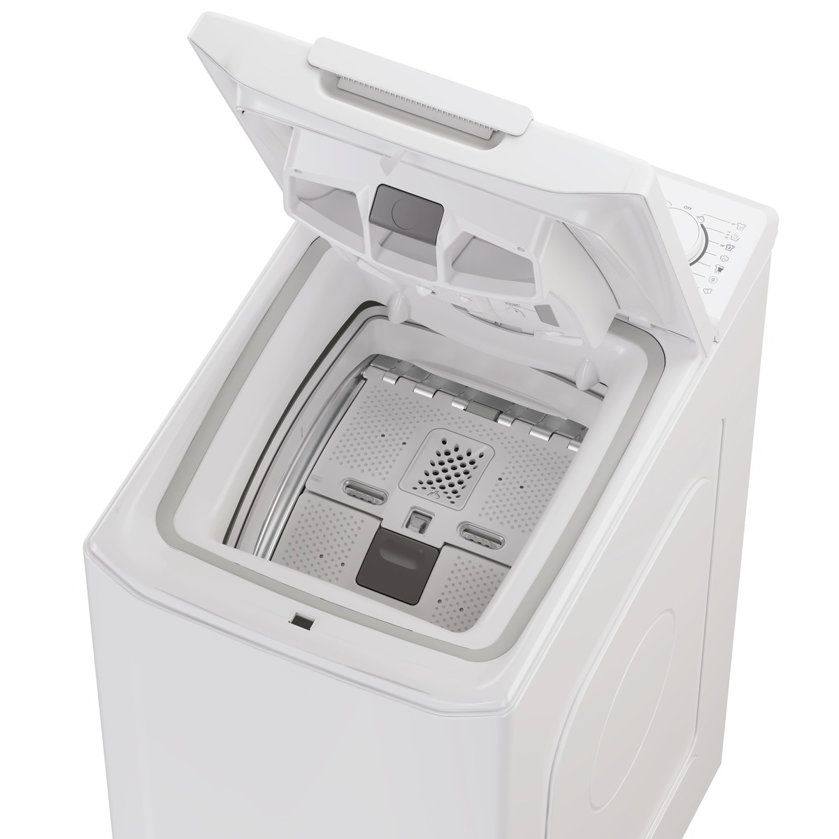 Lavadora carga superior Candy 7 kg / 1400 rpm ProWash 300 - TCA473D3-S Blanco-6
