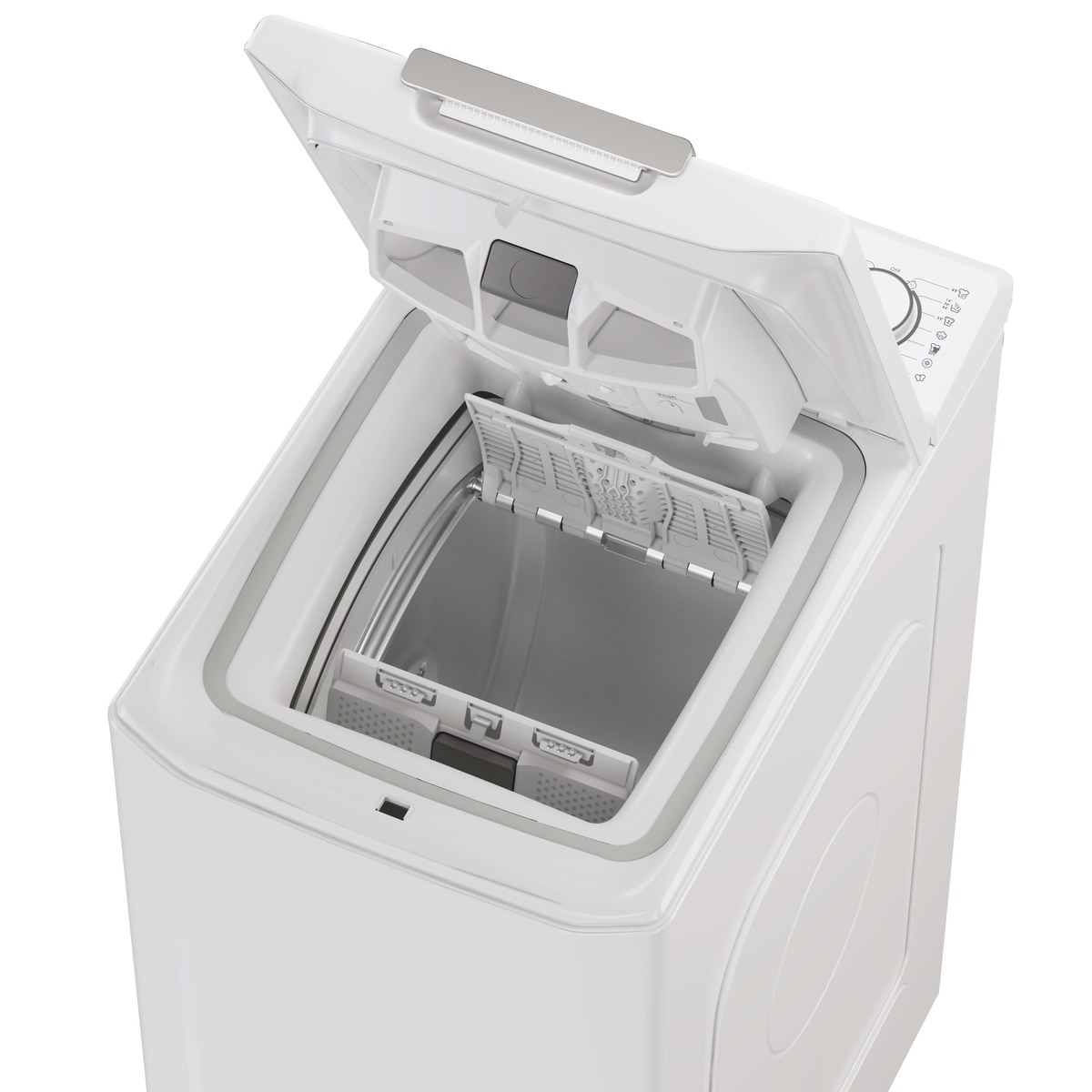 Lavadora carga superior Candy 7 kg / 1400 rpm  ProWash 500 - TCA474TM5-S Blanco-5