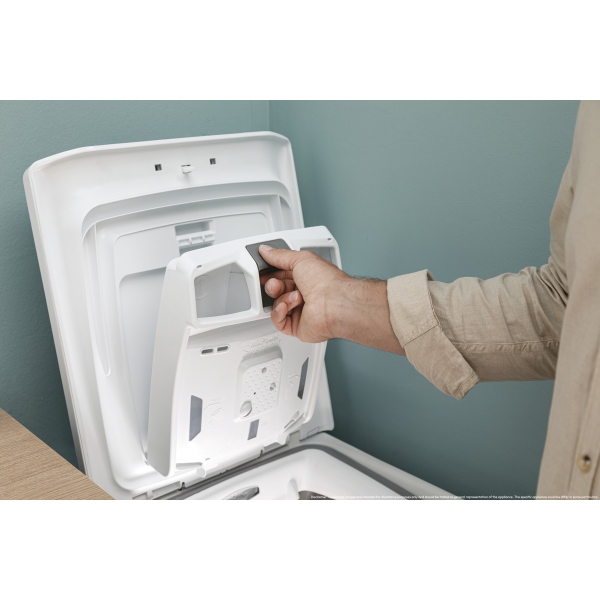 Lavadora carga superior Candy 8 kg / 1200 rpm  ProWash 500 - TCA286TM5-S Blanco-10