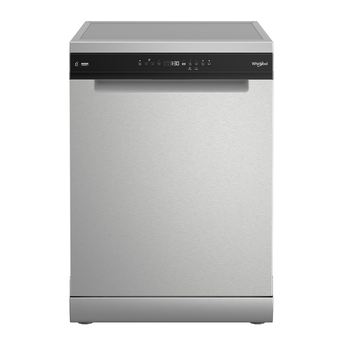 Máquina de Lavar Loiça Whirlpool W7F HP43 X de 15 Conjuntos, 3ª Bandeja e de 60 cm - Inox Inox-1