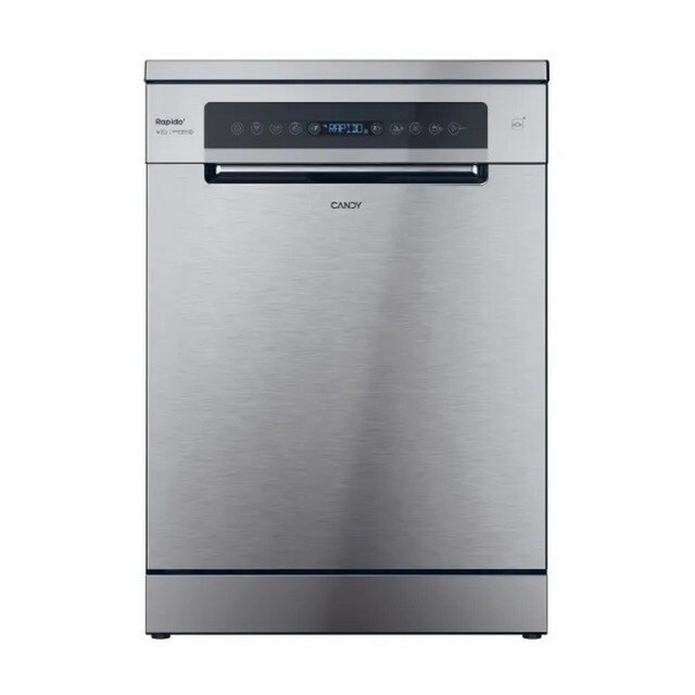 Imagem 0 de Máquina de Lavar Loiça Candy CF 6B4S1PX Rapidó, (Wi-Fi + BLE), 3º Cesto, de 16 Conjuntos e de 60 cm - Inox