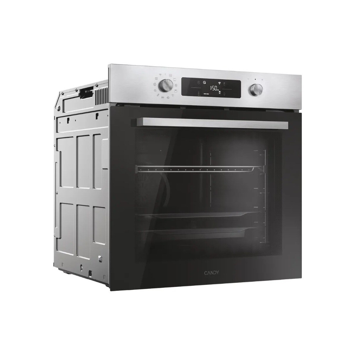 Forno Multifunções Candy Bake 800 CA6NP5B3HTX Hidrolítico, (Wi-Fi + BLE) e de 78 Litros - Inox Inox-3