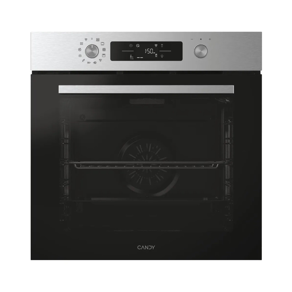 Forno Multifunções Candy Bake 800 CA6NP5B3HTX Hidrolítico, (Wi-Fi + BLE) e de 78 Litros - Inox Inox-1