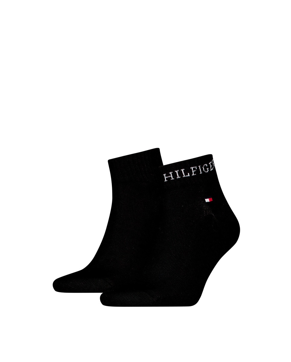 Pack de 2 Pares de Meias pelo Tornozelo Preto-5