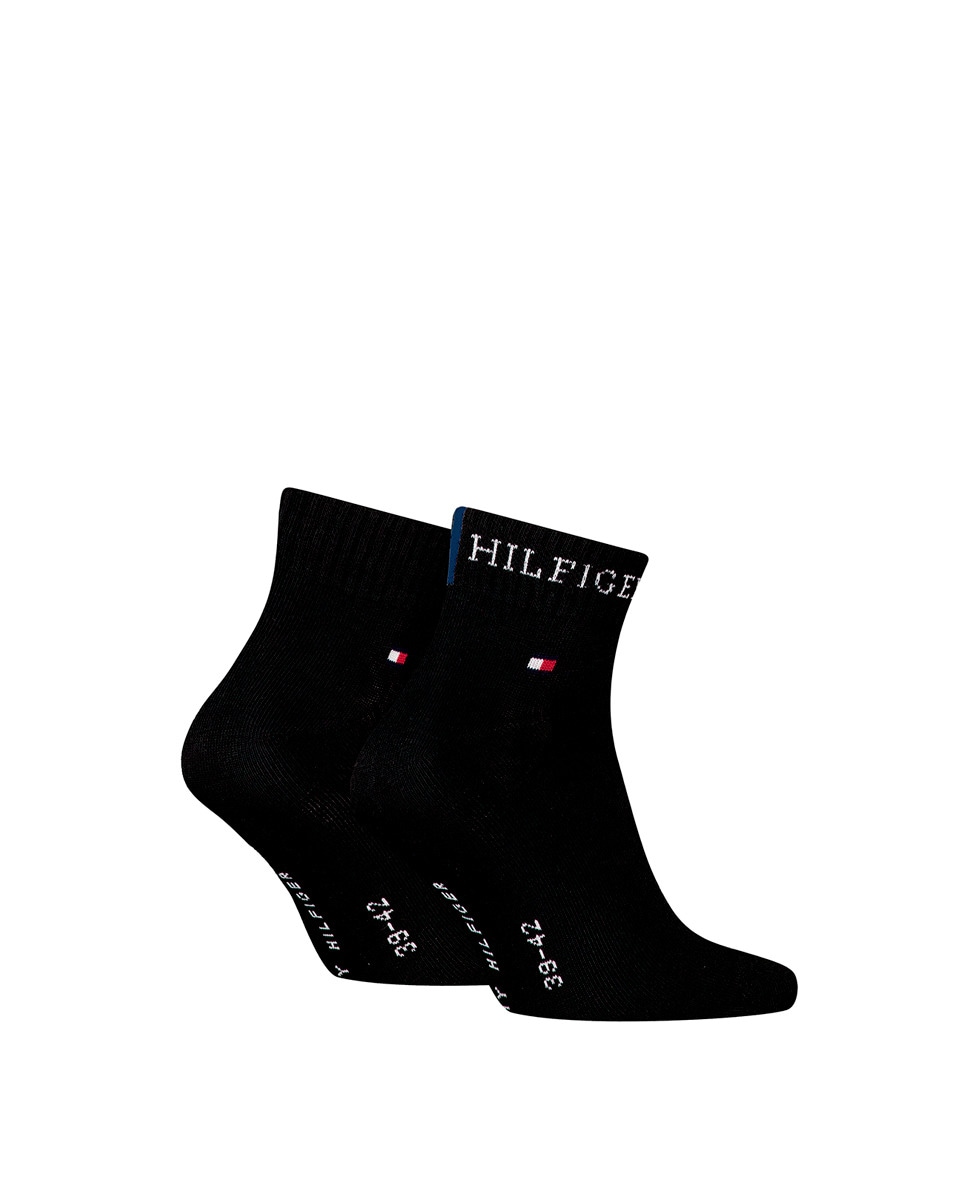 Pack de 2 Pares de Meias pelo Tornozelo Preto-4