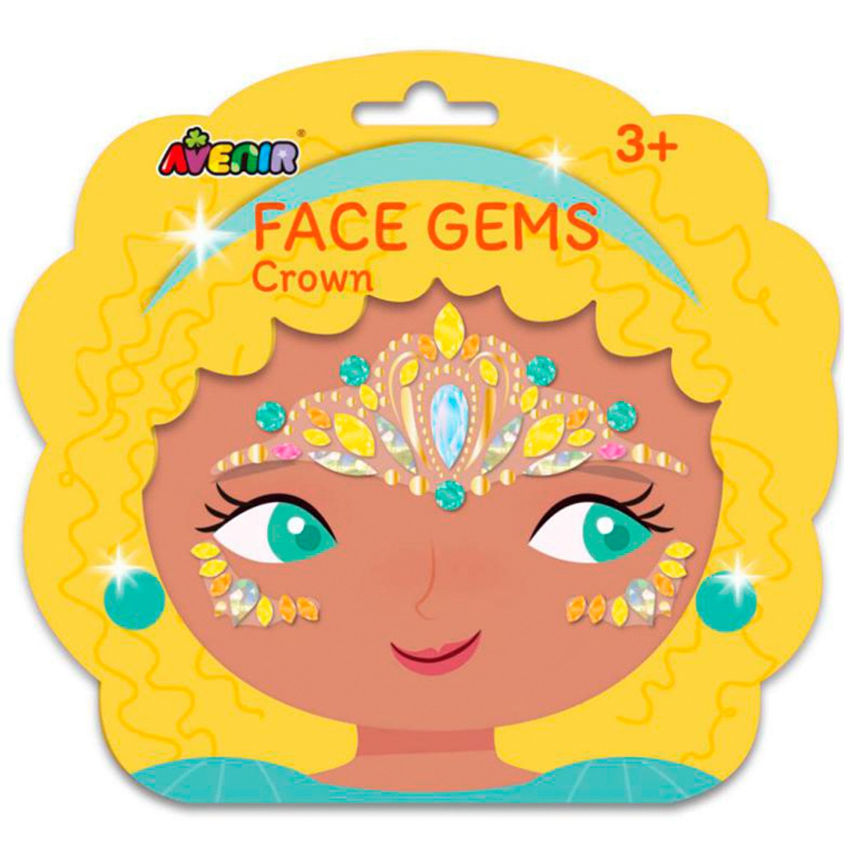 Autocolantes Faciais Corôa Avenir Multicolor Multicolor-1