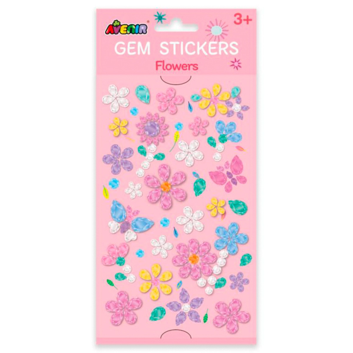 Pegatinas Flores Avenir Multicolor Multicolor-1