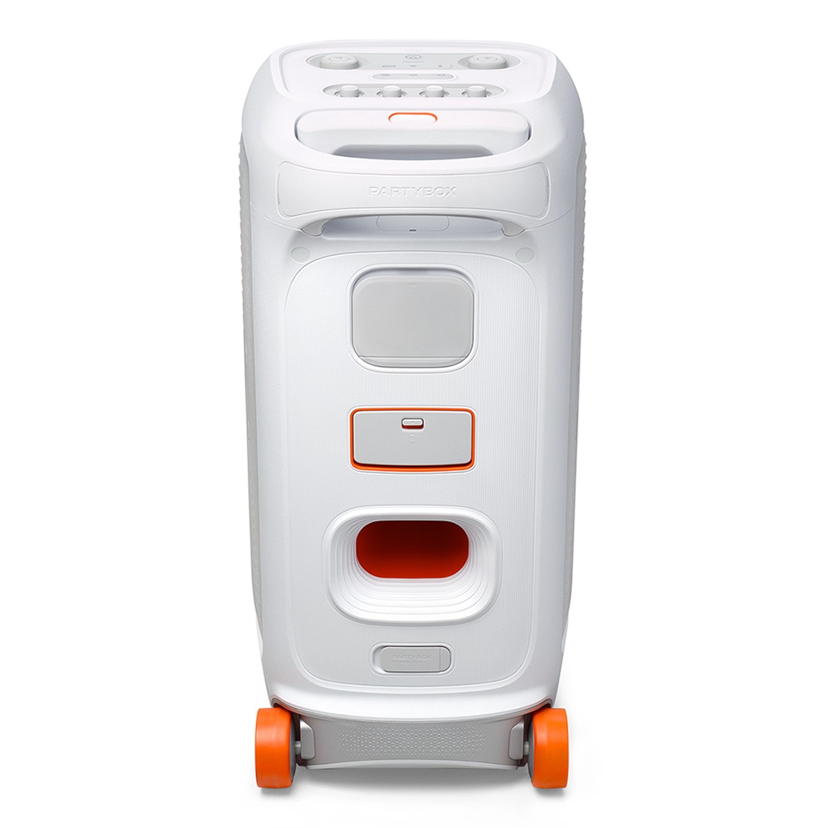 Altavoz portátil para fiestas con ruedas JBL PartyBox Stage 320 Blanco-7