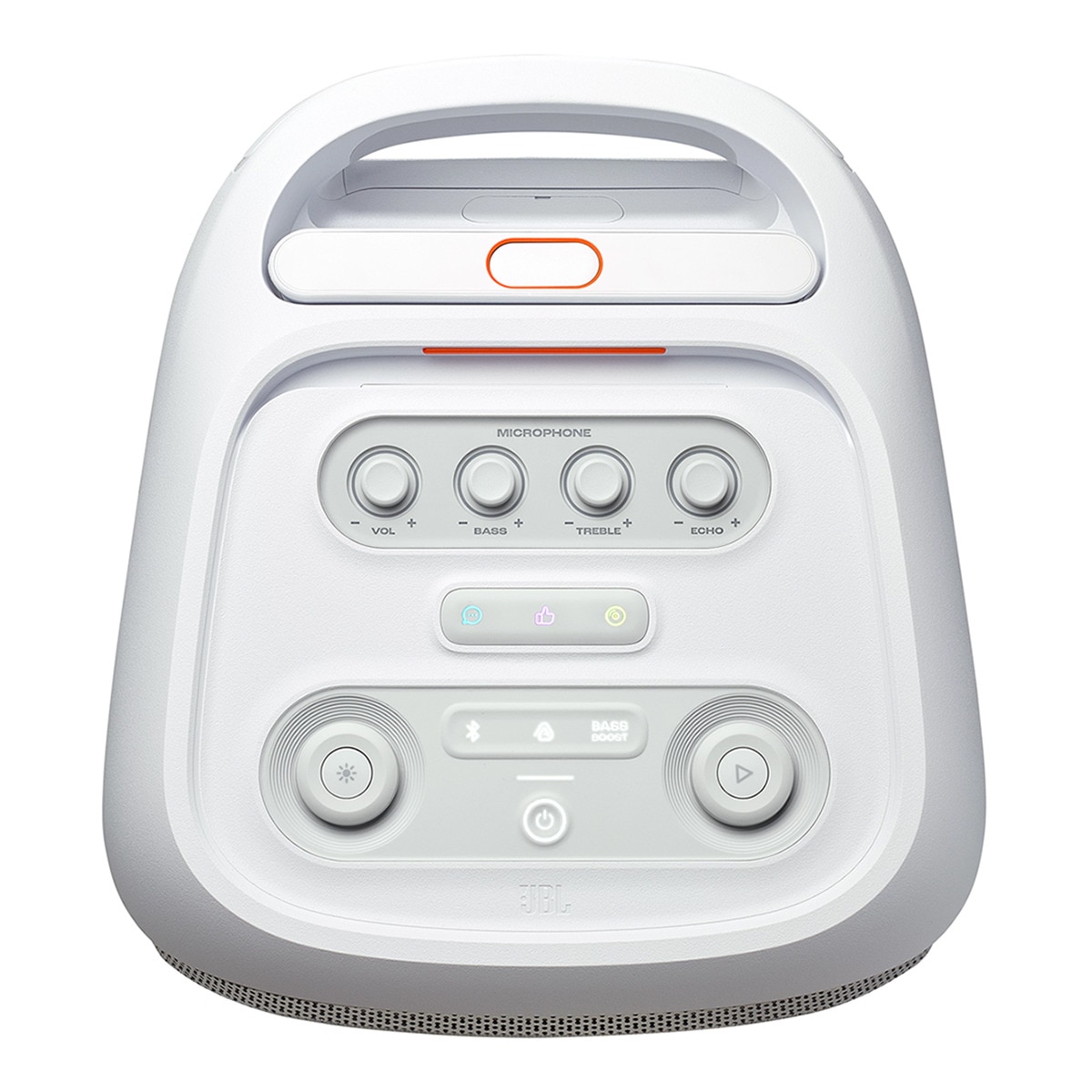 Altavoz portátil para fiestas con ruedas JBL PartyBox Stage 320 Blanco-5