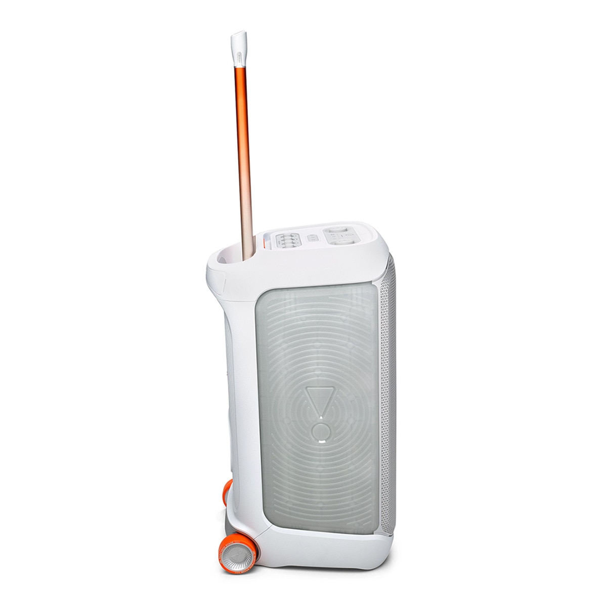 Altavoz portátil para fiestas con ruedas JBL PartyBox Stage 320 Blanco-18