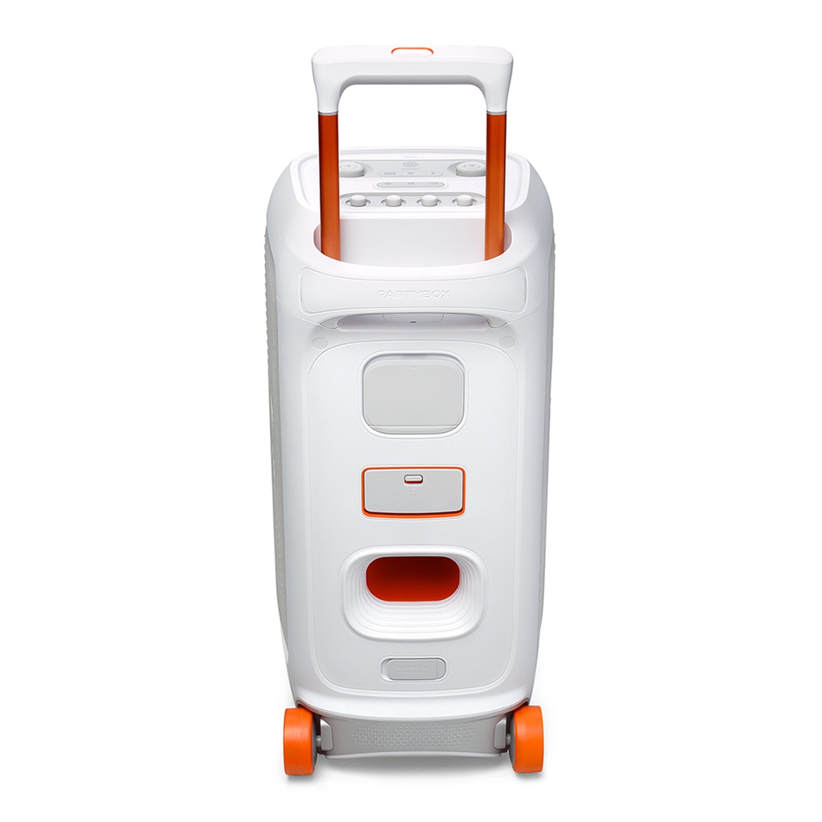 Altavoz portátil para fiestas con ruedas JBL PartyBox Stage 320 Blanco-16