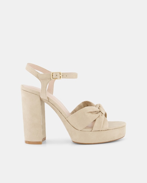 Imagen 0 de Sandalias de tacón de mujer con plataforma