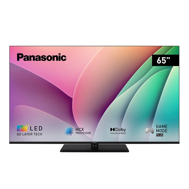 Imagen 0 de TV QLED 164 cm (65") Panasonic TV-65W80AEZ, UHD 4K, Dolby Vision, High Contrast, Smart TV (Reacondicionado Grado C)