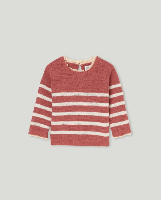 Imagen 0 de Jersey de cuello de bebé niña