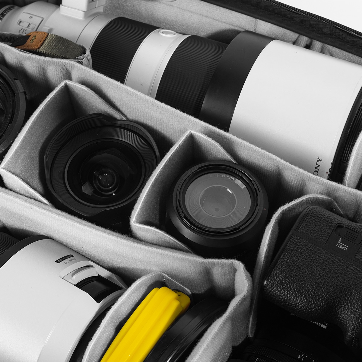 Organizador de mochilas Peak Design Camera Cube V2 Tamaño L 6
