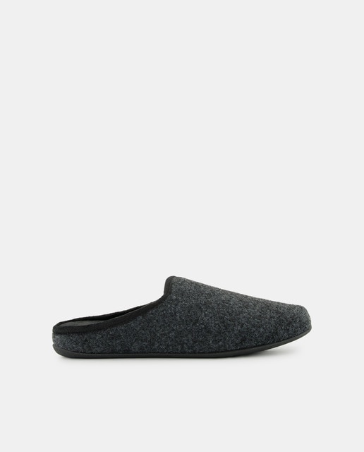 Imagen 0 de Zapatilla abierta fieltro con piso de goma