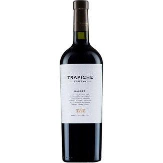 vino tinto reserva Malbec de Mendoza Argentina botella 75 cl - Trapiche