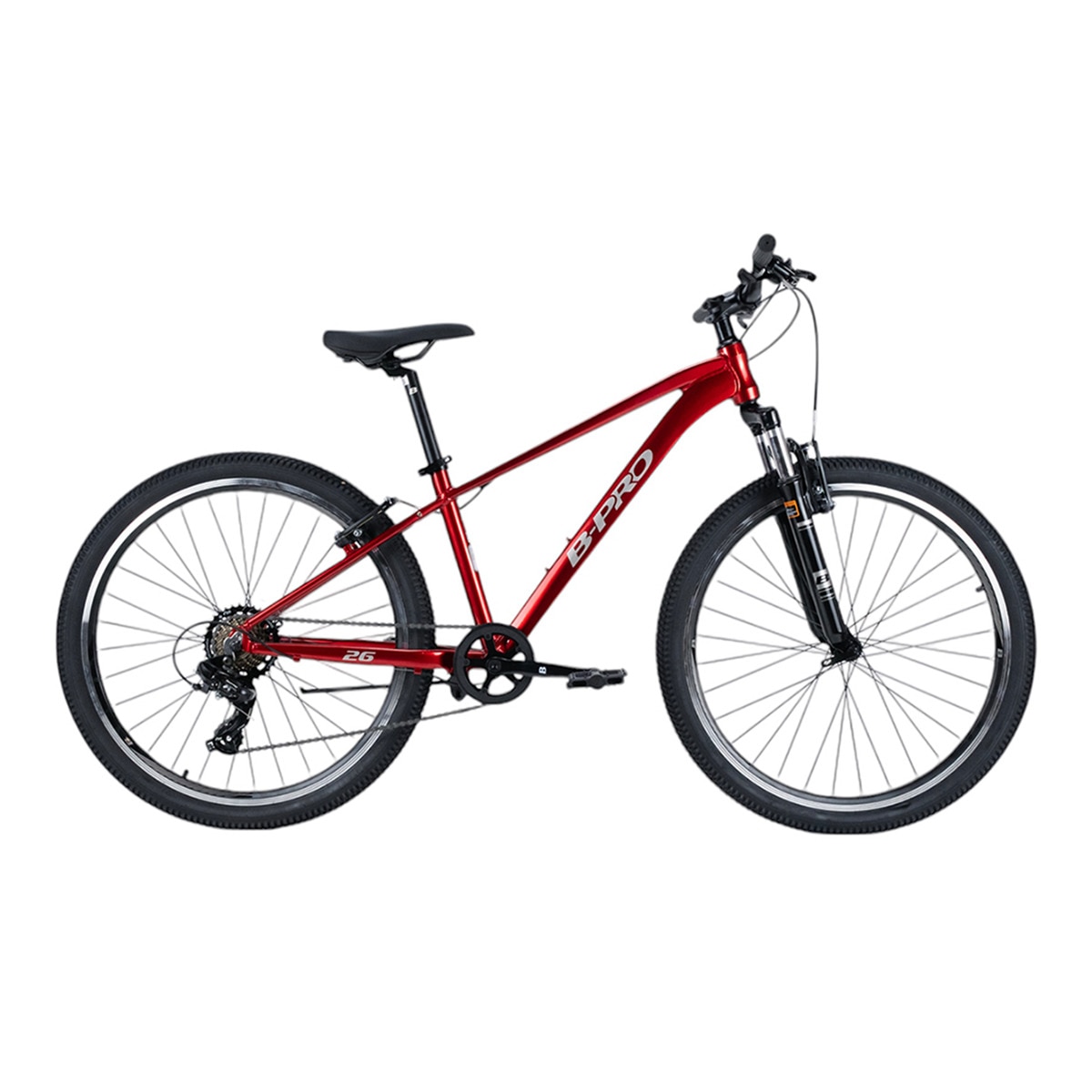 Bicicleta de Criança 26" Mtb Bkom Vermelho-1