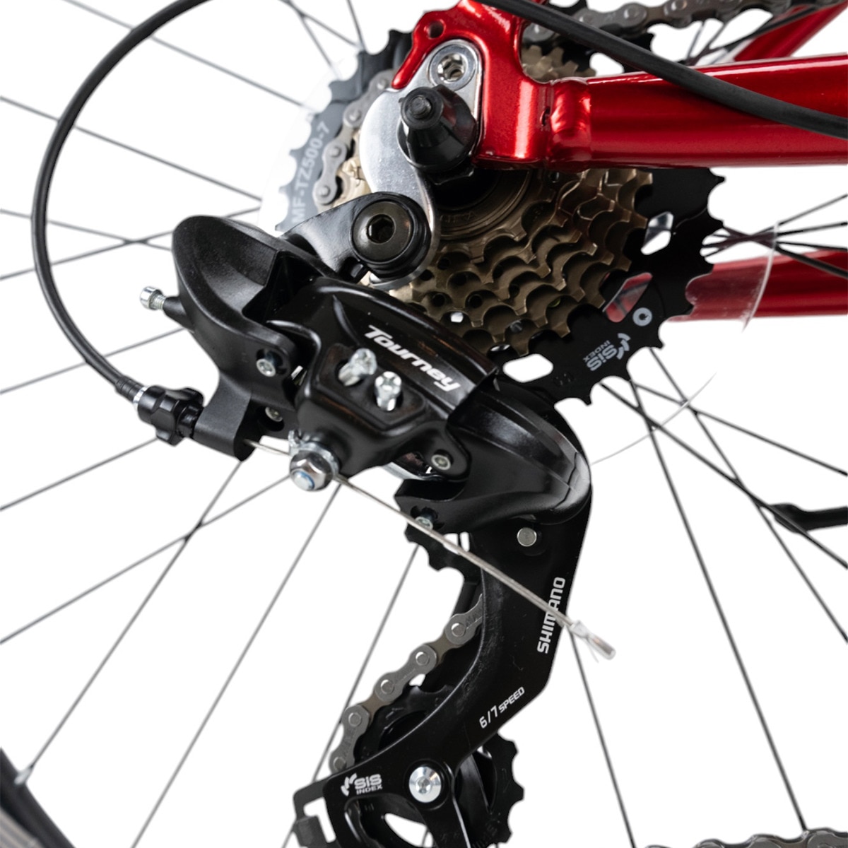 Bicicleta de Criança 26" Mtb Bkom Vermelho-4