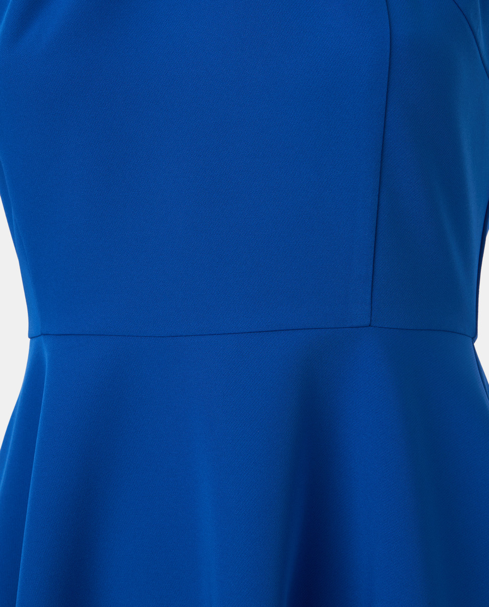 Vestido Curto de Decote Halter 440 Azulão-5