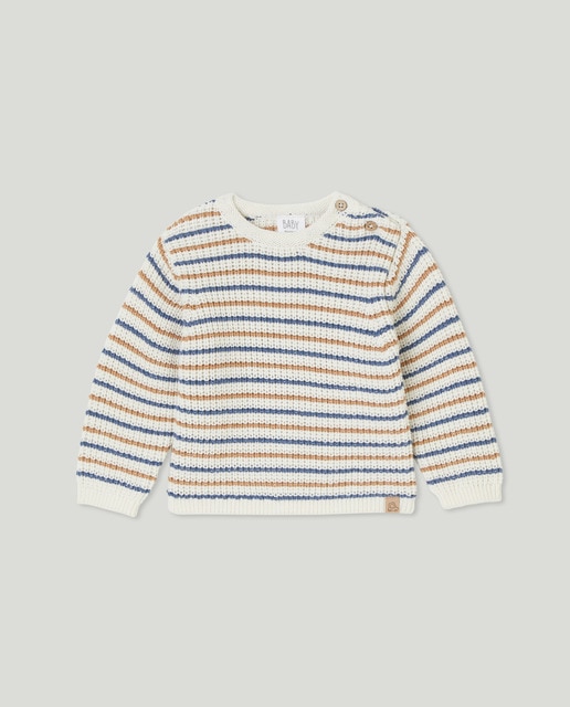 Imagem 0 de Camisola de Malha de Bebé às Riscas