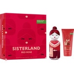 Sisterland Red Rose estuche con eau de toilette femenina natural spray 80 ml + loción corporal frasco 75 ml