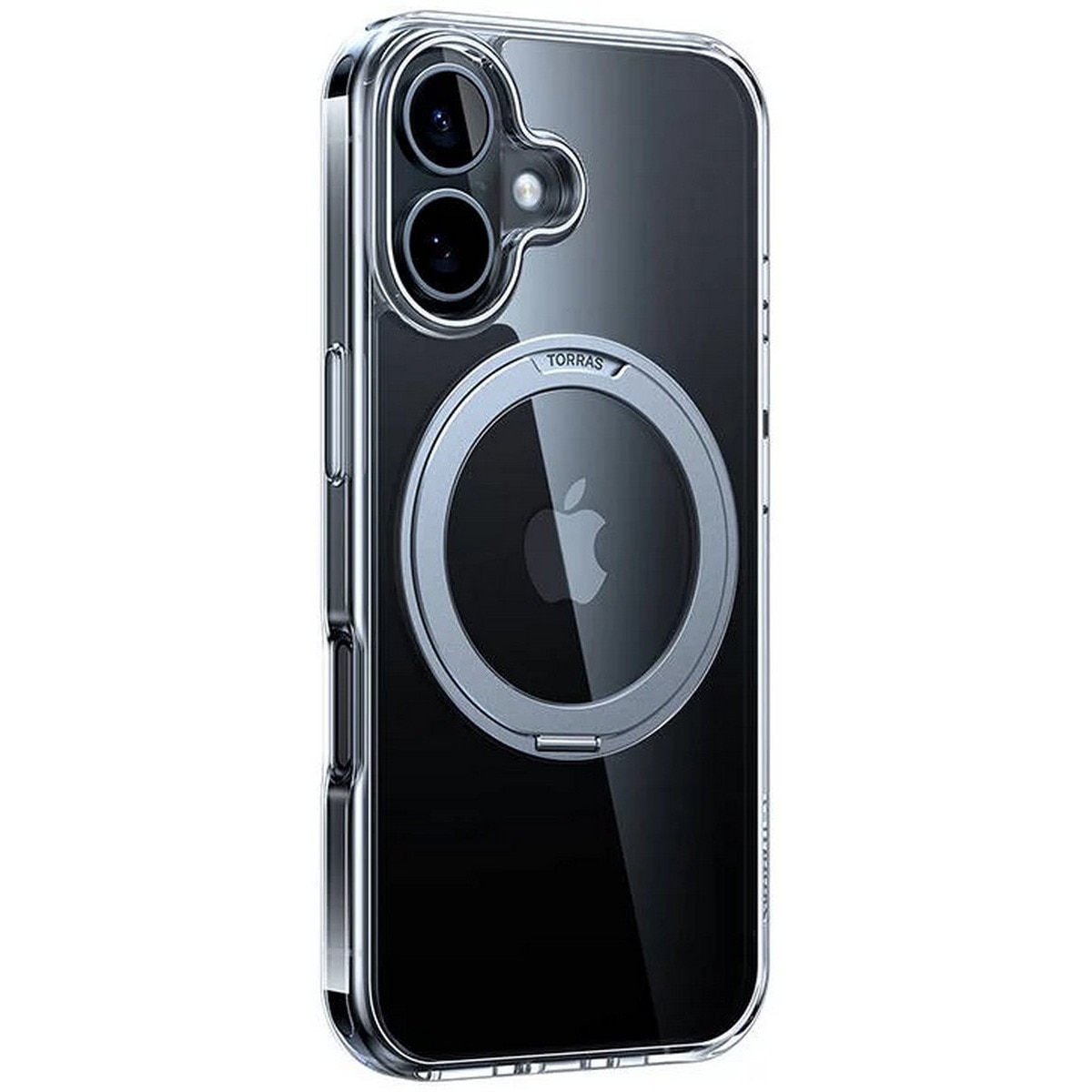 Capa Torras Ostand Pro para iPhone 16 - Transparente 2