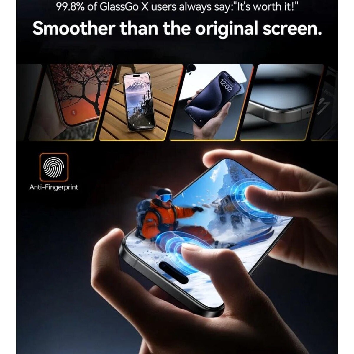 Película de Vidro Torras para iPhone 16 4