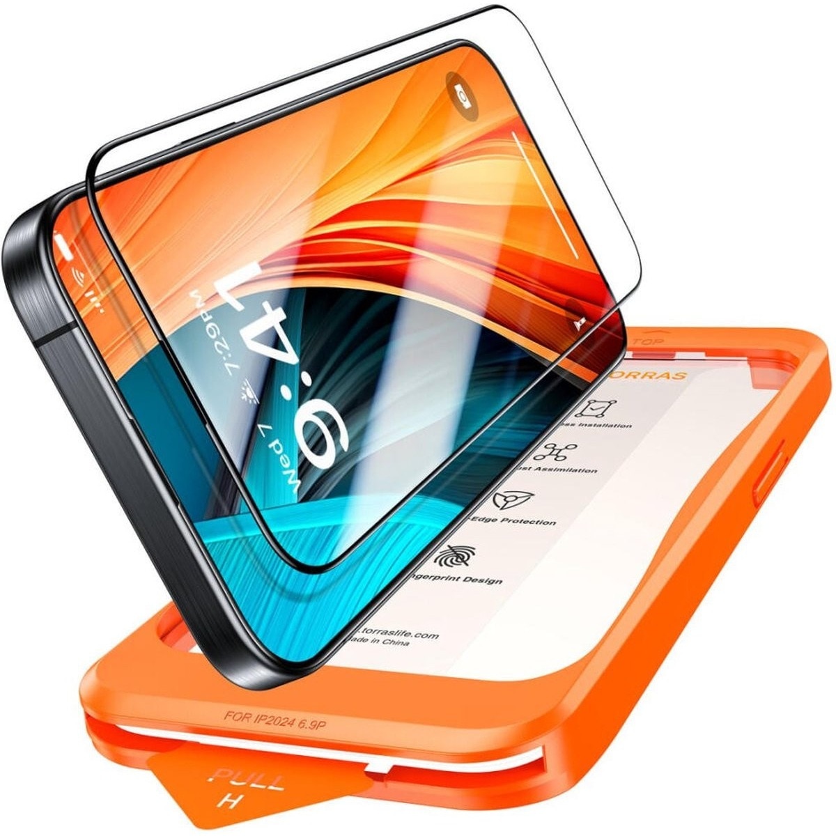 Película de Vidro Torras para iPhone 16 Pro 1