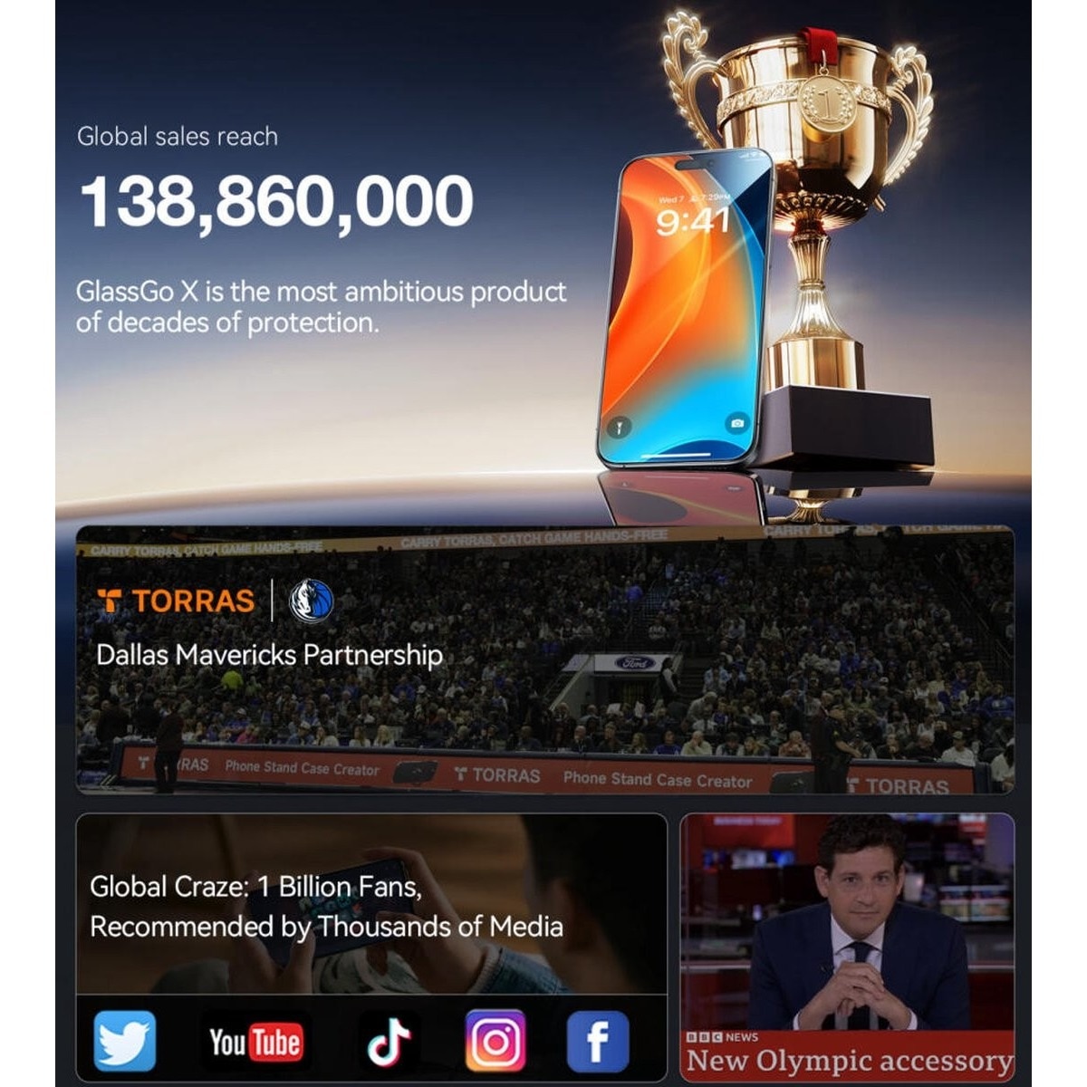 Película de Vidro Torras para iPhone 16 Pro 2