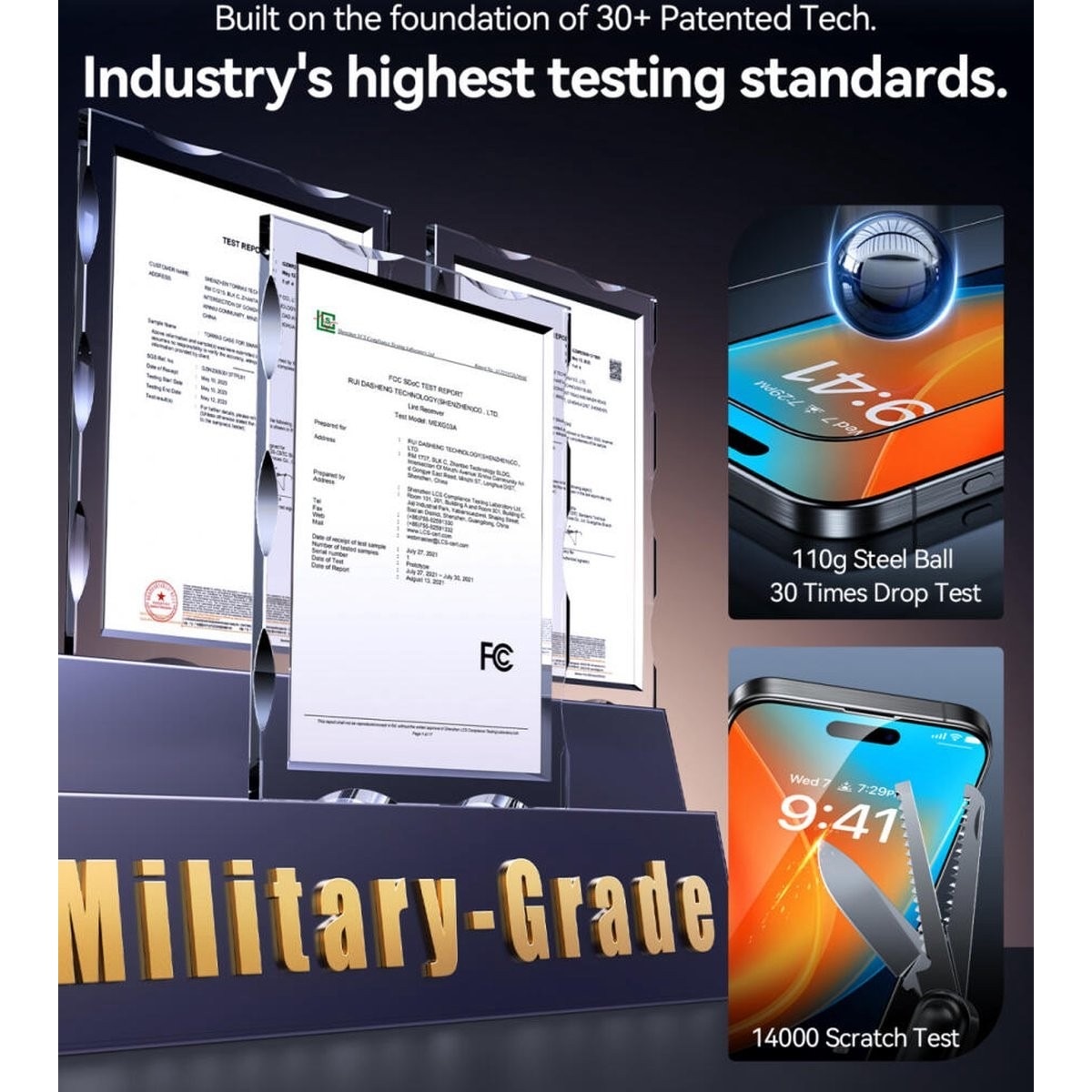 Película de Vidro Torras para iPhone 16 Pro 4