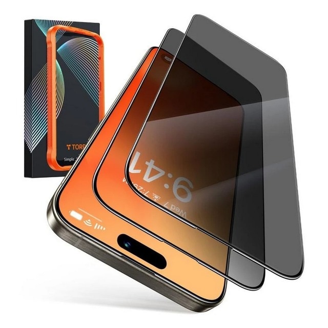 Imagem 0 de Película de Vidro Privacy Torras para iPhone 16