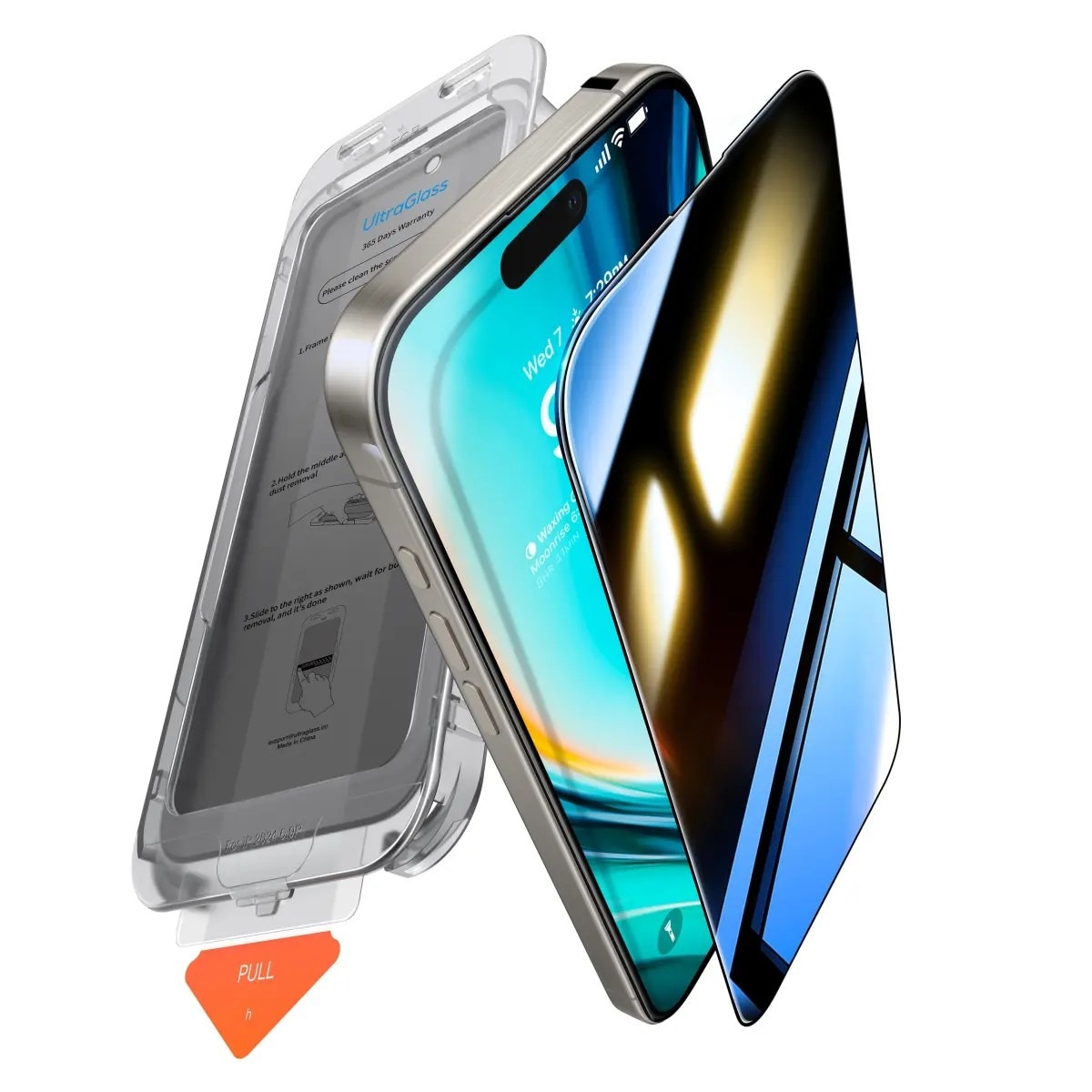 Imagem 0 de Película de Vidro Privacy Torras para iPhone 16 Plus