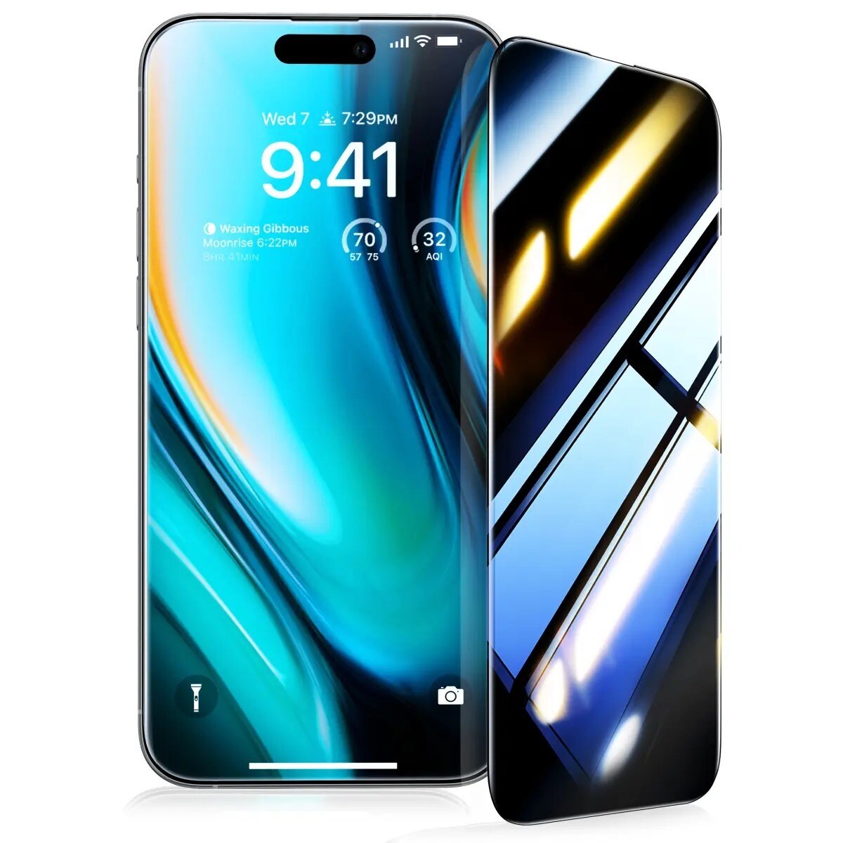 Película de Vidro Privacy Torras para iPhone 16 Plus 2